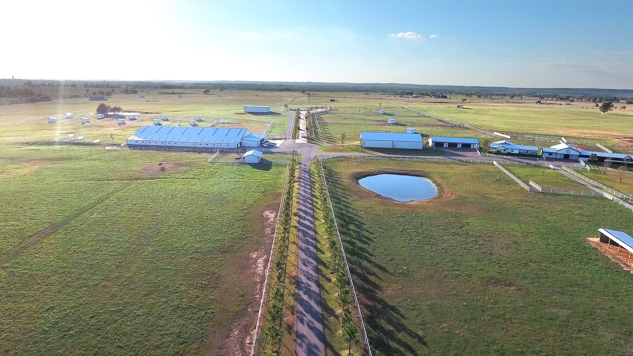 ARENA & MARE BARN - LAND, MINERAL & PERSONAL PROPERTY AUCTION - 236+/- OFFERED IN 12 TRACTS IN OKMULGEE CO, OKLAHOMA